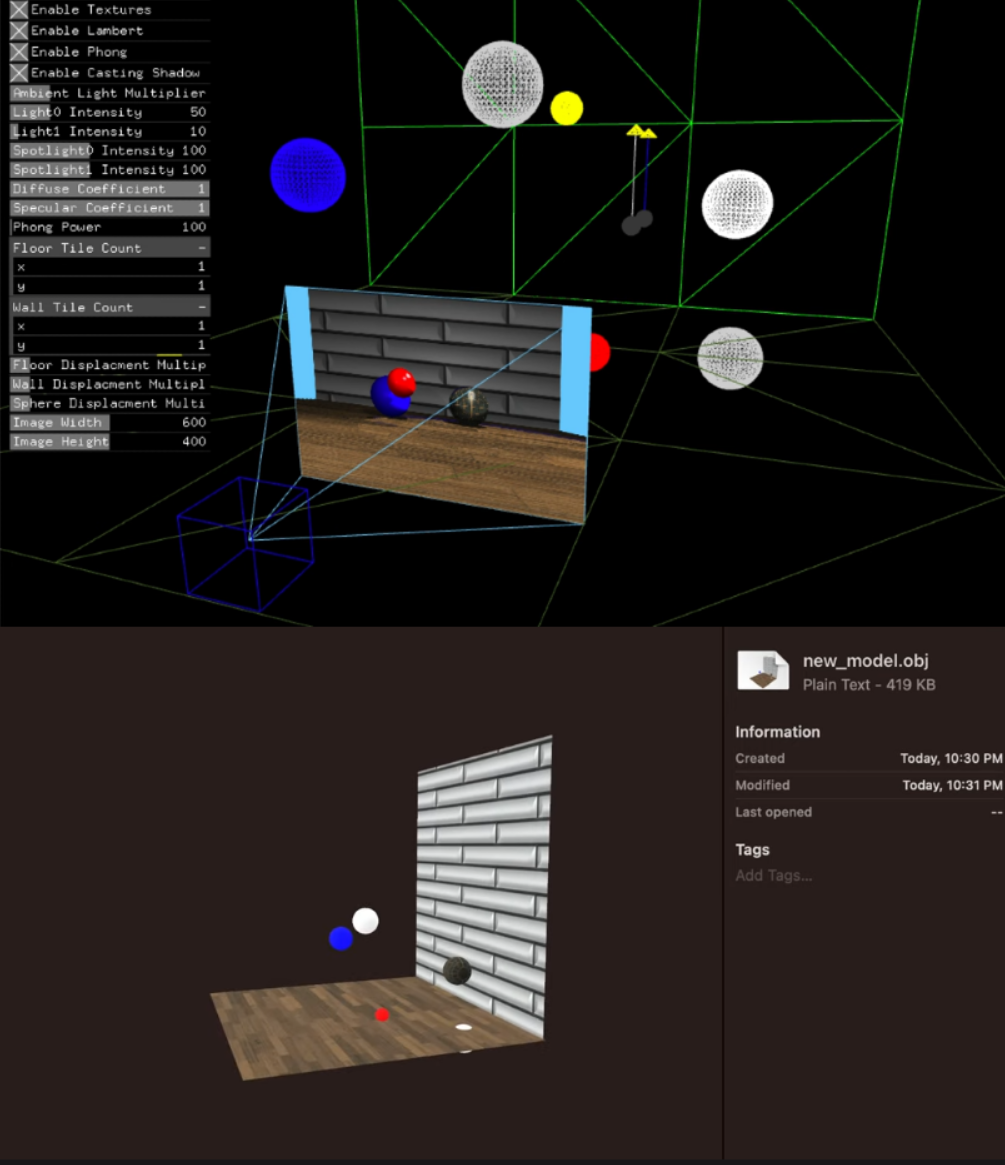 3D Shader Sceneviewer screenshot 3